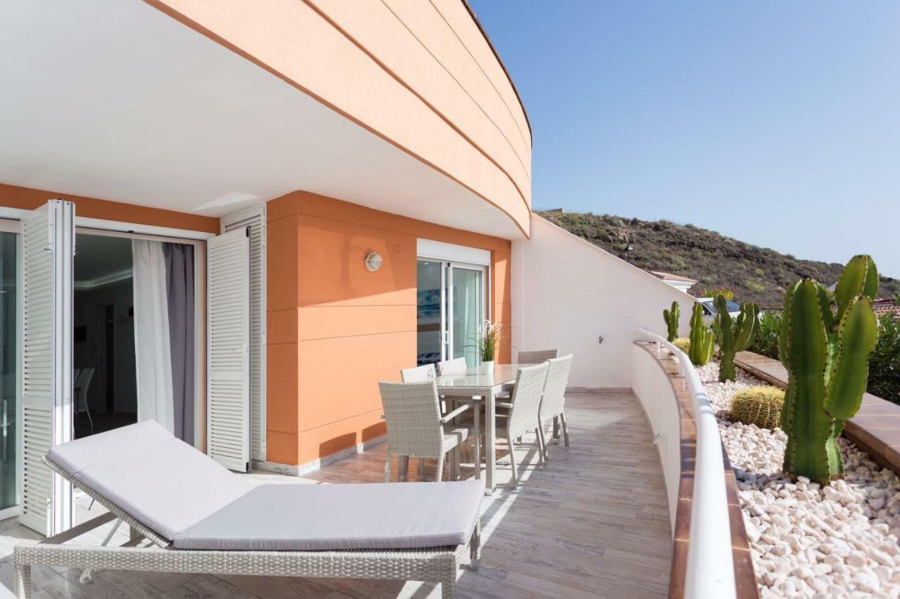 1713 Sunset Ocean View, Terrace,Heated Pool Lejlighed Costa Adeje  Eksteriør billede
