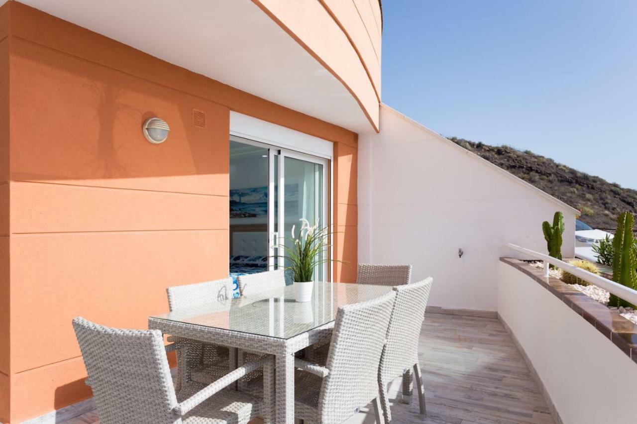 1713 Sunset Ocean View, Terrace,Heated Pool Lejlighed Costa Adeje  Eksteriør billede